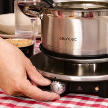 Fun Gourmetfondue Advance Fondue électrique au fromage, au chocolat et à l'huile, avec 1500 W et 8 fourchettes.