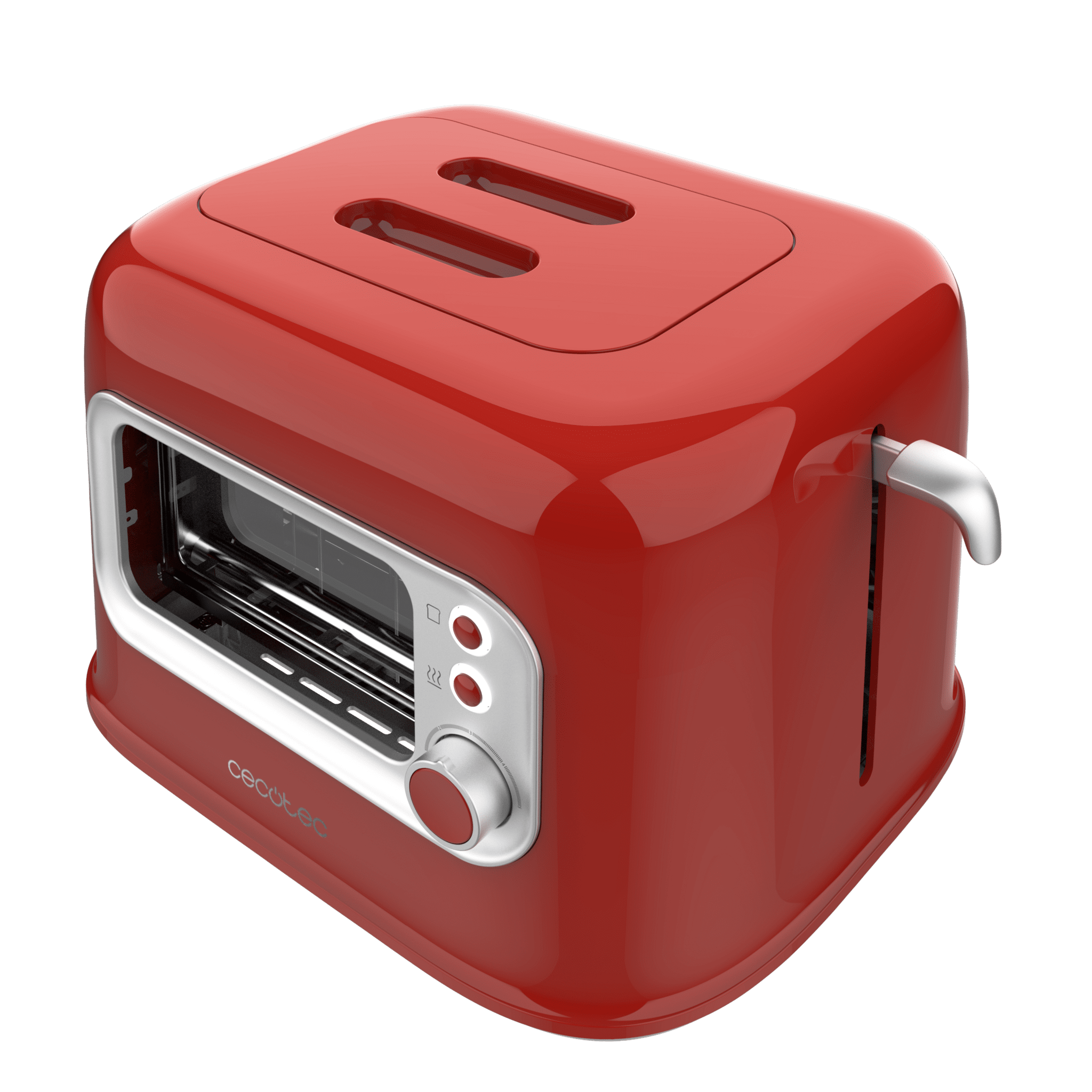 Cecotec RetroVision Red con cubierta antipolvo