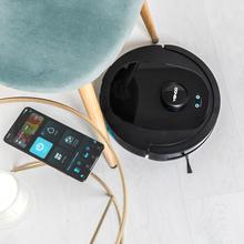 Conga 7490 Ultimate Home X-Treme Robot aspirador con navegación láser y base de autovaciado. Limpieza 4 en 1: barre, aspira, friega y pasa la mopa. Potencia de succión de 4000 Pa. 120 minutos de autonomía. Cepillo central multifunción, 1 mopa de fregado y 1 cepillo lateral. 3 niveles de potencia de aspiración y de fregado. Control APP y asistentes virtuales. Detección de bolsa automática. 2 litros de capacidad.