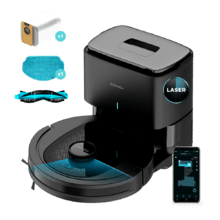 Cecotec Italia - 🔥 BLACK FRIDAY 🔥 Robot aspirapolvere Conga 8290 Immortal  Ultra Power Home X-Treme con navigazione laser e base autosvuotante. Borsa  da 3 litri. 4 in 1: spazza, aspira, strofina