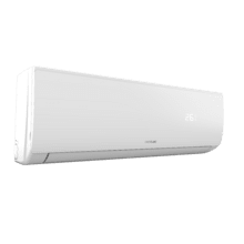 Ar condicionado split AirClima 9000 Multi Indoor Connected 9000 BTU com bomba de calor, controle remoto, tela LED e controle Wi-Fi. Sistema inversor. 5 modos e 8 velocidades. Desumidificação diária de 24 L/dia e área de cobertura de 16 m2. Vazão de ar de 420 m3/h, temporizador de 24 horas, filtro de ar, gás R32, motor DC. Classificação energética A + +/A + e potência de 2600 W para frio e 2610 W para calor.