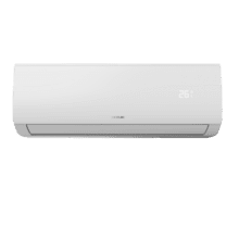 Ar condicionado split AirClima 9000 Multi Indoor Connected 9000 BTU com bomba de calor, controle remoto, tela LED e controle Wi-Fi. Sistema inversor. 5 modos e 8 velocidades. Desumidificação diária de 24 L/dia e área de cobertura de 16 m2. Vazão de ar de 420 m3/h, temporizador de 24 horas, filtro de ar, gás R32, motor DC. Classificação energética A + +/A + e potência de 2600 W para frio e 2610 W para calor.