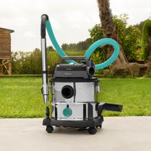 Conga Rockstar Wet & Dry Steel Max Aspirateur pour solides et liquides métalliques qui permet une plus grande durabilité et résistance avec une capacité de 20 L et une puissance de 1400 W pour des finitions parfaites.