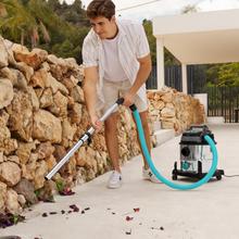 Conga Rockstar Wet & Dry Steel Max Aspirateur pour solides et liquides métalliques qui permet une plus grande durabilité et résistance avec une capacité de 20 L et une puissance de 1400 W pour des finitions parfaites.