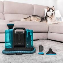 Conga Carpet&Spot Clean Liberty Aspirador de estofos Conga Carpet&Spot Clean Liberty Potência de 150 W. Dois tanques, um para água limpa e outro para água suja. Pulverizados de água e acessório limpa-vidros.