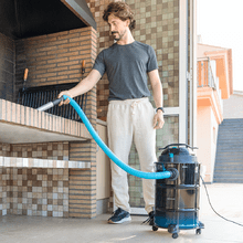 Conga Ash 6000 EasyGo XL Aspirador de cinzas de 30 L, 1500 W de potência e fácil de transportar graças às suas rodas.