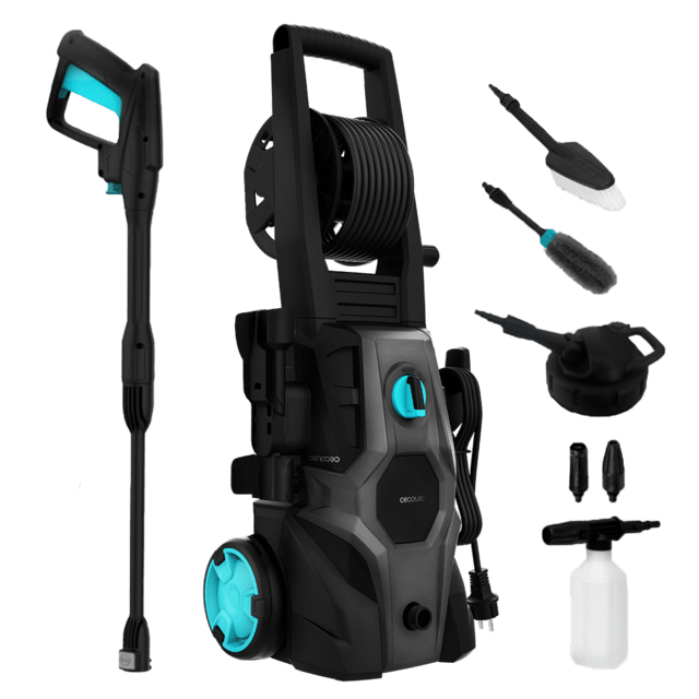 Hidrolimpiadora CECOTEC HydroBoost 2000 Car&Garden Pro con accesorios incluidos