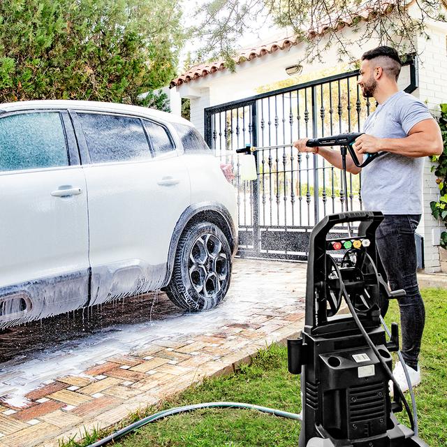 Hidrolimpiadora Cecotec HydroBoost 3200 TotalClean con botella de jabón para coche