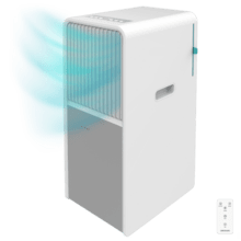 ForceClima 9150 Style Tragbare Design-Klimaanlage mit 9000 BTU, Fernbedienung und Touch Control für höchsten Komfort.