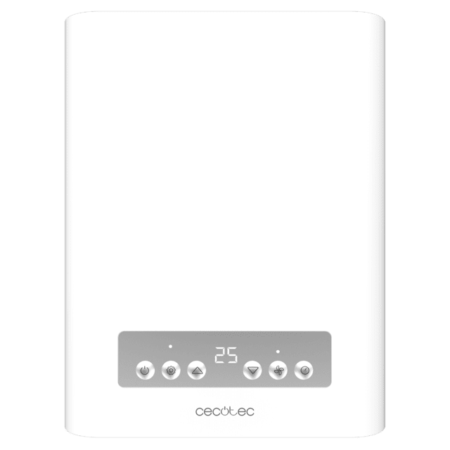 Panel táctil superior del aire acondicionado portátil Cecotec ForceClima 9150 Style
