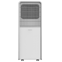 ForceClima 12650 Style Heating Ar condicionado portátil de design de 12000 BTU com bomba de calor para utilização durante todo o ano com controlo remoto e controlo tátil para um conforto total.