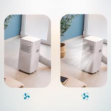 ForceClima 7100 Soundless 7000 BTU tragbare Klimaanlage mit Soundless-Technologie, die einen leiseren Betrieb und eine Fernbedienung für absoluten Komfort bietet.