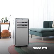ForceClima 9100 Soundless 9000 BTU tragbare Klimaanlage mit Soundless-Technologie, die einen leiseren Betrieb und eine Fernbedienung für absoluten Komfort bietet.