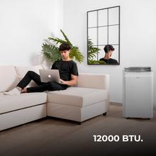 ForceClima 12800 Soundless Heating Connected  mit Heizung verbundene tragbare Klimaanlage