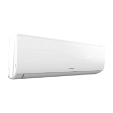 Climatiseur split AirClima 9000 Smartfresh 9000 BTU avec pompe à chaleur, télécommande et affichage LED. Système d'onduleur. 5 modes et 8 vitesses. Déshumidification quotidienne de 24 L/jour et zone de couverture de 16 m2. Débit d'air de 420 m3/h, minuterie 24h, filtre à air, gaz R32, moteur DC. Classe énergétique A++ / A+ et puissance de 2600 W pour le froid et 2610 W pour le chaud. Compresseur extérieur avec protection IPX4.
