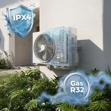 AirClima 12000 Smartfresh Aire acondicionado split de 12000 BTU con bomba de calor, mando a distancia y pantalla LED.