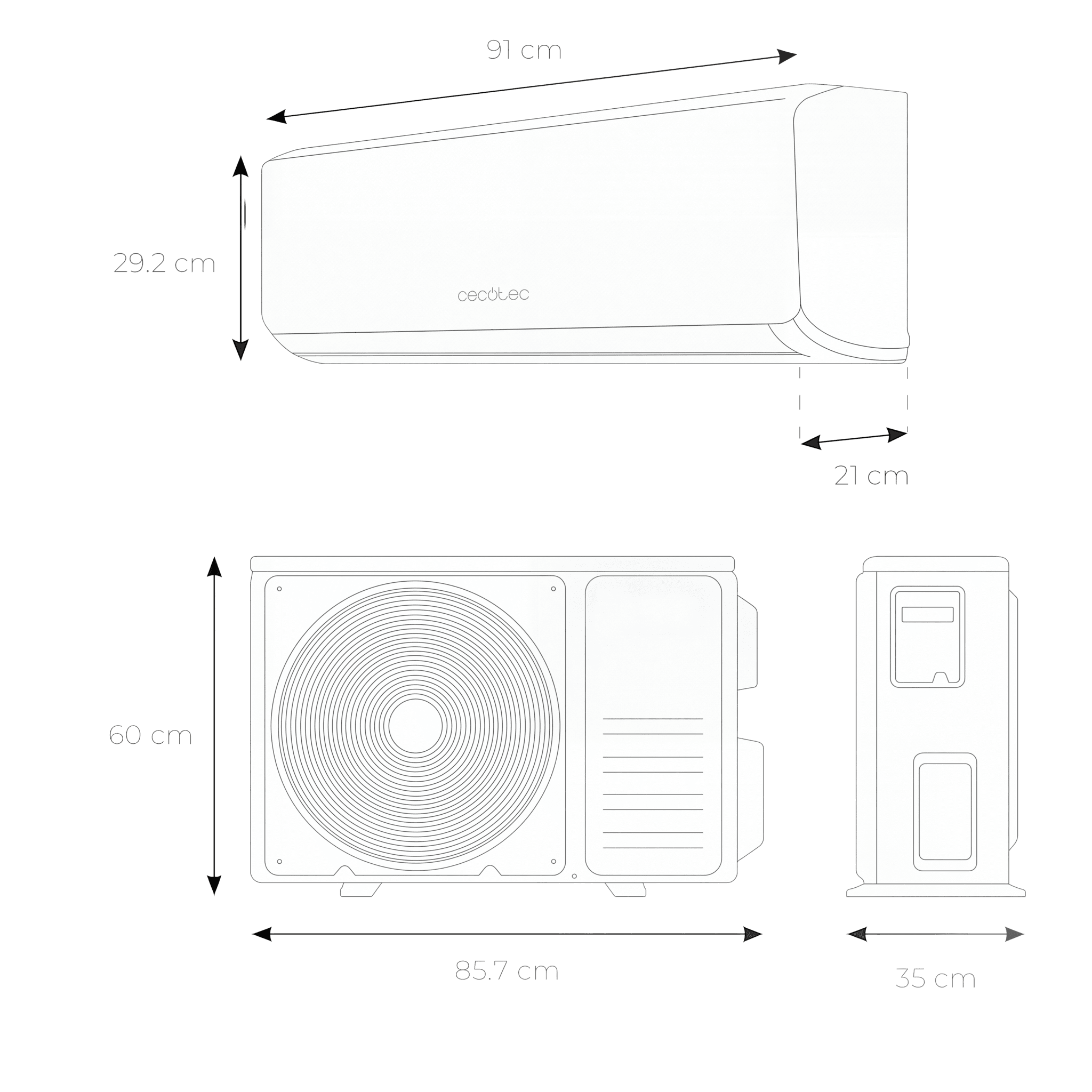 AirClima 18000 Smartfresh aria condizionata freddo caldo 18000btu
