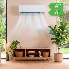 AirClima 24000 Smartfresh Aire acondicionado split de 24000 BTU con bomba de calor, mando a distancia y pantalla LED.