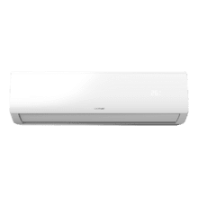 Climatiseur split AirClima 24000 Smartfresh 24000 BTU avec pompe à chaleur, télécommande et affichage LED. Système d'onduleur. 5 modes et 8 vitesses. Déshumidification quotidienne de 43,2 L/jour et zone de couverture de 45 m2. Débit d'air de 980 m3/h, minuterie 24h, filtre à air, gaz R32, moteur DC. Classe énergétique A++ / A+ et puissance de 6810 W pour le froid et 6870 W pour le chaud. Compresseur extérieur avec protection IPX4.