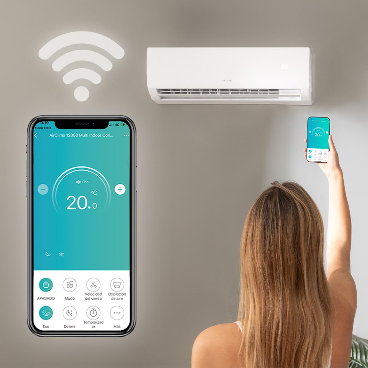 AirClima 12000 Smartfresh Connected Aria condizionata split inverter caldo freddo