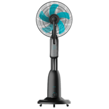 EnergySilence 490 Freshessence Ventilateur brumisateur avec 90 W, réservoir de 2,8 litres, 5 pales, télécommande, minuterie et oscillation.