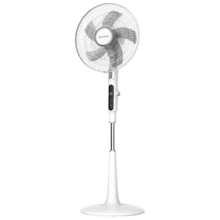 EnergySilence 1600 Moskito Ventilateur sur pied avec fonction anti-moustiques, 65 W, minuterie, contrôle tactile et télécommande.