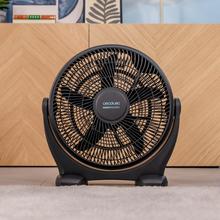 EnergySilence 1400 FloorFlow Ventilador industrial con 50 W, 14", 3 velocidades, 5 aspas, uso sencillo y máxima seguridad.