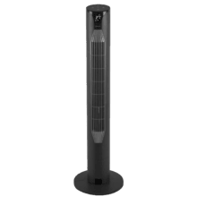 EnergySilence 8150 Skyline Ventilador de torre de 55 W y 42” con mando a distancia, pantalla LED, 3 velocidades, 3 modos, oscilación y temporizador.