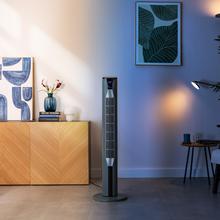 EnergySilence 8150 Skyline Ventilador de torre de 55 W y 42” con mando a distancia, pantalla LED, 3 velocidades, 3 modos, oscilación y temporizador.