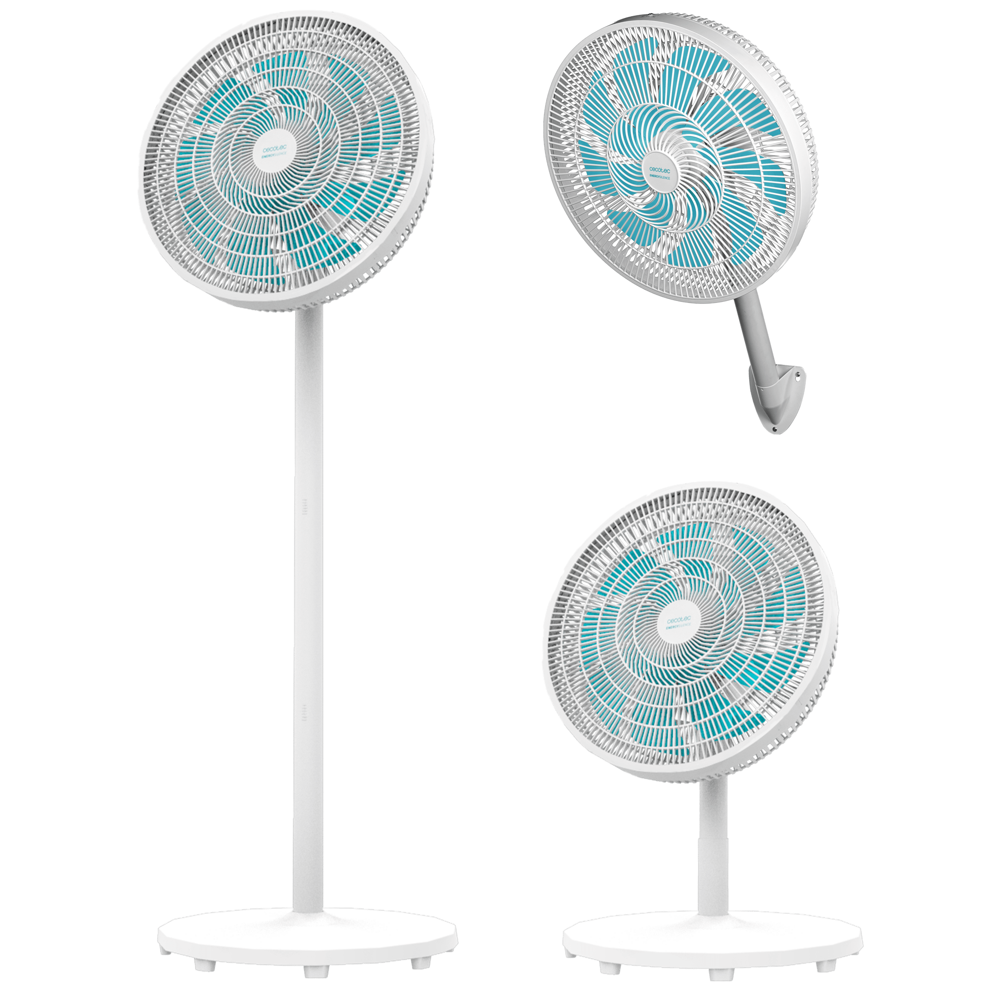 Cecotec EnergySilence 550 3in1 con 3 posiciones de uso y diseño blanco