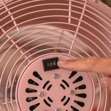 EnergySilence 250 ClassicStyle Pink 10" rosa Standventilator im Retro-Stil mit 25 W und verstellbarer Neigung.