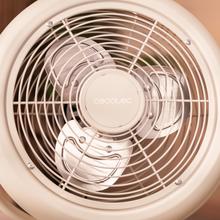 EnergySilence 250 ClassicStyle Beige Ventilateur sur pied de 10" style rétro beige avec 25 W et inclinaison réglable.