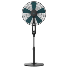 EnergySilence 450 Max Smart Ventilateur sur pied de 16” et 45 W avec minuterie, télécommande et écran LED.