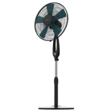 EnergySilence 450 Max Smart Ventilateur sur pied de 16” et 45 W avec minuterie, télécommande et écran LED.