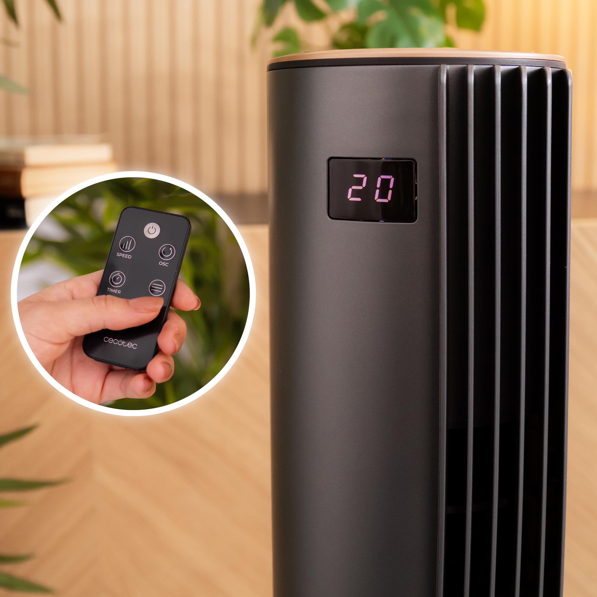 EnergySilence 470 Max Skyline Ionic Ventilador de torre Cecotec