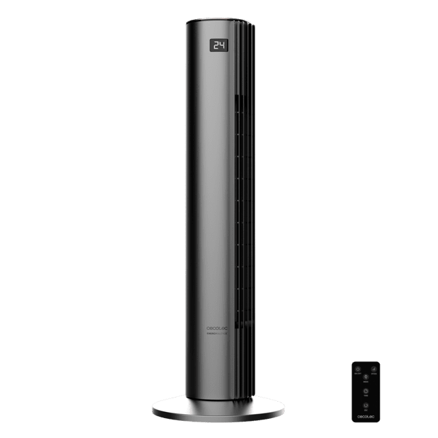EnergySilence 300 Max Skyline Smart Ventilatore a torre da 45 W e 30’’, con telecomando, display LED, 3 velocità, 3 modalità, oscillazione e timer.