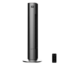 EnergySilence 790 Skyline Smart Ventilador de torre de 45 W y 30” con mando a distancia, pantalla LED, 3 velocidades, 3 modos, oscilación y temporizador.