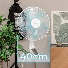 EnergySilence 600 Max Smart 16"-Standventilator mit 50 W, Timer, Fernbedienung und Touch Control.