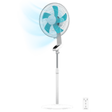 EnergySilence 600 Max Smart Ventilateur sur pied de 16” et 50 W avec minuterie, télécommande et contrôle tactile.