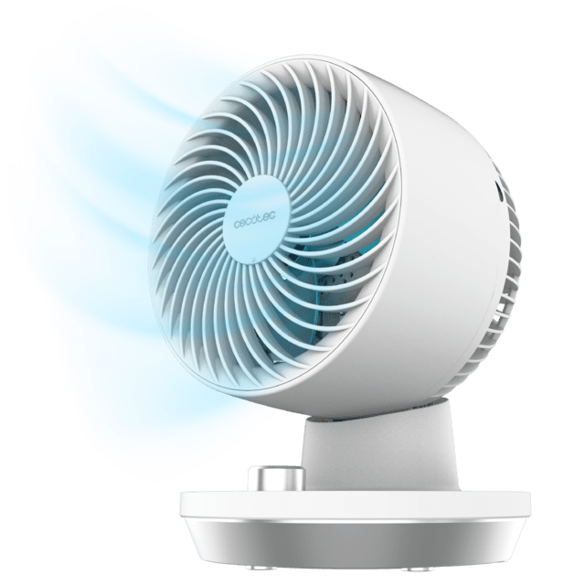 EnergySilence 800 Cyclone Desk Ventilatore a circolazione d'aria da tavolo da 45 W, con oscillazione e inclinazione regolabili.