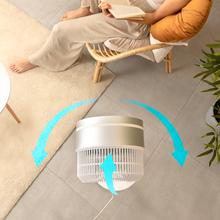 EnergySilence 1000 Cyclone Smart Ventilador circulador de aire de pie con 60W, 9", mando a distancia y control táctil, oscilación y temporizador.