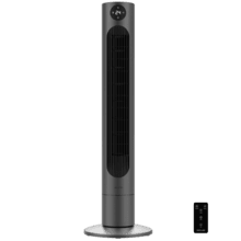 EnergySilence 360 Max Skyline Smart Ventilateur colonne de 36" et 60 W avec minuterie, contrôle tactile et à distance et écran numérique.