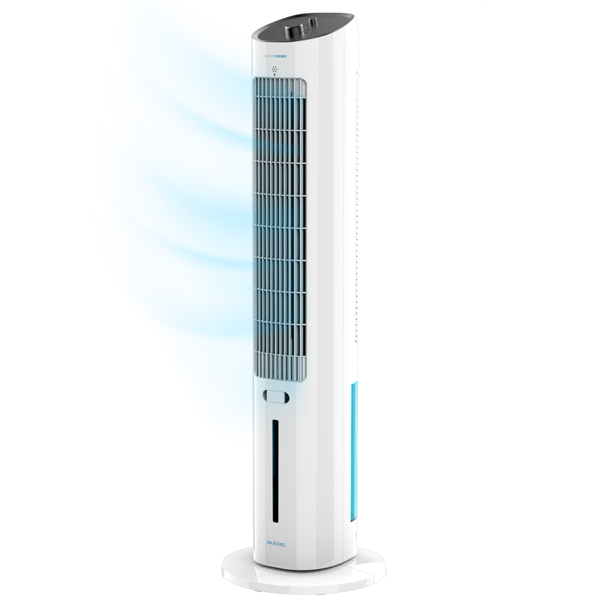 EnergySilence 3000 Cool Tower Turm-Verdunstungsklimaanlage mit Oszillation. 60 W, 3 Litern und 3 Geschwindigkeitsstufen.