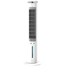 EnergySilence 3000 Cool Tower Climatizador evaporativo de torre de 60 W, 3 L e 3 velocidades com oscilação.