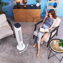 EnergySilence 3000 Cool Tower Rafraîchisseur d’air par évaporation colonne avec 60 W, 3 L de capacité et 3 vitesses. Avec oscillation.