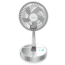 EnergySilence 800 FoldAir Port Control Ventilateur portable pliable avec 7200 mAh, oscillation et contrôle à distance.