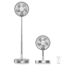 EnergySilence 800 FoldAir Port Control Zusammenklappbarer tragbarer Ventilator mit 7200 mAh, Oszillation und Fernbedienung.