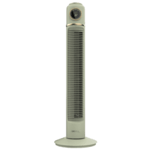 EnergySilence 1090 Skyline Retro Smart Green Ventilador de torre de 32" con 40 W, LED display, control táctil y remoto, temporizador 12 horas y oscilación.