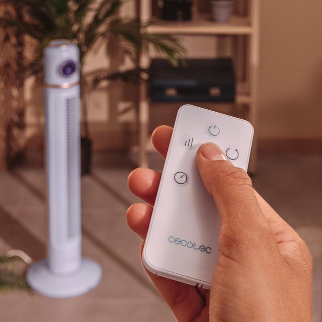 Mando a distancia del ventilador Cecotec EnergySilence 1090 Skyline Retro Smart Blue