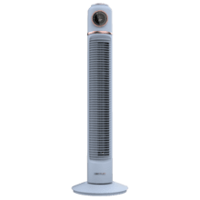 EnergySilence 1090 Skyline Retro Smart Blue Ventilatore a torre senza pale da 32" con 40W, display a LED, controllo a sfioramento e a distanza, timer di 12 ore e oscillazione.